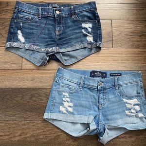 Hollister Low Rise Shorts Bundle